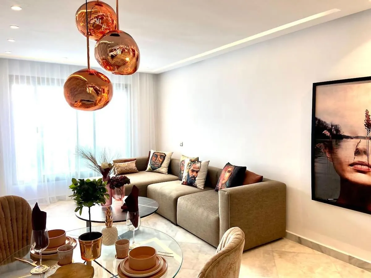 카사블랑카 Anfa Living 06 - Luxury & Comfort Near The Sea 아파트 모로코